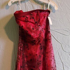 Strapless Floor Length Formal Party Dress, Size 11/12